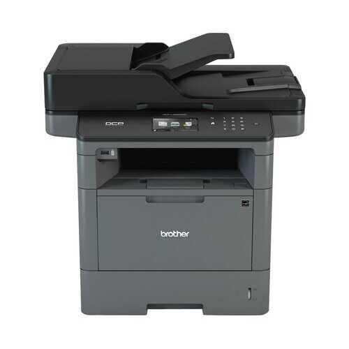 Rent to own Brother - DCP-L5650DN Black-and-White All-In-One Laser Printer - Black/Gray
