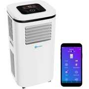 Rent to own RolliCool 14,000 BTU Portable Air Conditioner App & Voice Control Wi-Fi Enabled Portable AC & Dehumidifier Quiet Operation, Easy Installation