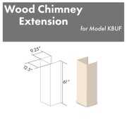 Rent to own ZLINE 61 in. Wooden Chimney Extension for Ceilings up to 12.5 ft. (KBUF-E)