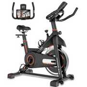 Rent to own Exercise Bike,CHAOKE Indoor Cycling Bike,Stationary Bike Magnetic Resistance Whisper Quiet for Home Cardio Workout Heavy Flywheel & Comfortable Seat Cushion with Digital Monitor