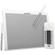 Rent to own XENCELABS Pen Tablet Medium Bundle SE,  12" Wireless Drawing Tablet with Shortcut Keys, White