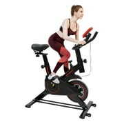 Rent to own Exercise Bike Fitness Gym Indoor Cycling Stationary Bicycle Cardio Workout Black