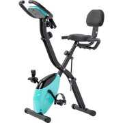 Rent to own X XBEN Workout Bike For Home - 2 In 1 Recumbent Exercise Bike and Upright Indoor Cycling Bike Positions, 10 Level Magnetic Resistance Exercise Bike, Foldable Stationary Bike Machine, Fitness Bike