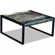 Rent to own vidaXL Coffee Table Solid Reclaimed Wood 31.5"x31.5"x15.7"