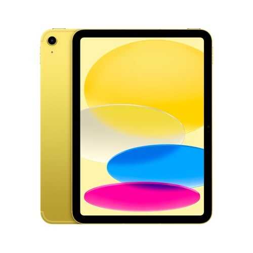 Rent To Own - Apple - 10.9-Inch iPad (Latest Model) with Wi-Fi - 64GB - Yellow