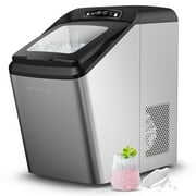 Rent to own CROWNFUL Nugget Ice Maker Portable Countertop Machine, 26lbs Crunchy Pellet Ice in 24H