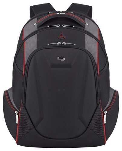 Rent to own Solo New York - Active Laptop Backpack for 17.3" Laptop - Black/Red
