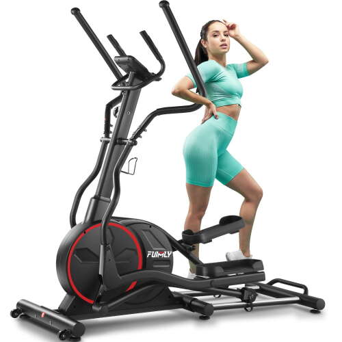 Rent to own FUNMILY Elliptical Machine - Hyper-Quiet Front Drive System