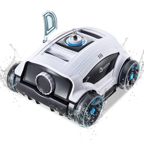 Rent to own Cordless Robotic Pool Cleaner, Winny Pool Cleaner Automatic Pool Vacuum with 45W Boosted Power, Self-Parking Technology, 130Mins Superior Endurance for Above/Inground Pools Up to 1300 Sq.ft