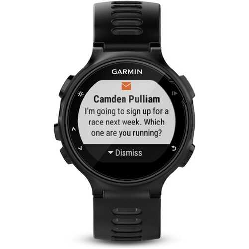 Rent to own Garmin - Forerunner 735XT Smartwatch - Black/Gray