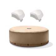 Rent to own Intex PureSpa Energy Efficient Hot Tub Cover & Cushioned Foam Headrest (2 Pack)
