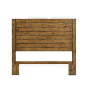 Rent to own Better Homes and Gardens Bryant Full/Queen Solid Wood Headboard, Rustic Brown Finish