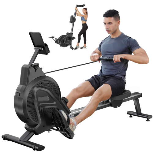 Rent to own Magnetic Rowing Machine - Max 350lb Weight Capacity with 16 Resistance Levels