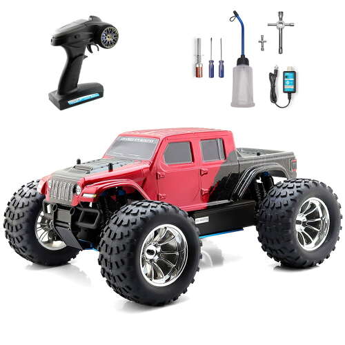 Rent to own HSP RC Car 1:10 Scale Two Speed Off Road Monster Truck - Nitro Gas Power Remote Control Car
