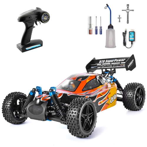 Rent to own HSP RC Car 1:10 Scale 4wd Two Speed Off Road Buggy Nitro Gas Power Remote Control Car