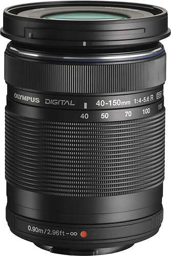 Rent to own Olympus - M.Zuiko Digital ED 40-150mm f/4.0-5.6 R Telephoto Zoom Lens for Most Micro Four Thirds Cameras - Black