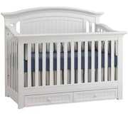 Rent to own Suite Bebe Winchester 4-in-1 Convertible Crib, White Finish