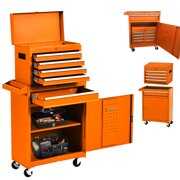 Rent to own BCBYou 5-Drawer Rolling Tool Chest Tool Box,Removable Tool Storage Cabinet with Wheels and Top Chest with Drawers and Lock,Toolbox Organizer for Workshop Garage