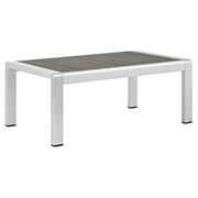 Rent to own Modway Shore Aluminum Outdoor Coffee Table