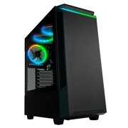 Rent to own Periphio Mongoose, Gaming Desktop, Intel Core i5, 8GB RAM, AMD Radeon R7 250, 500GB SSD, Windows 10, Black, M0NG0053 (Refurbished)