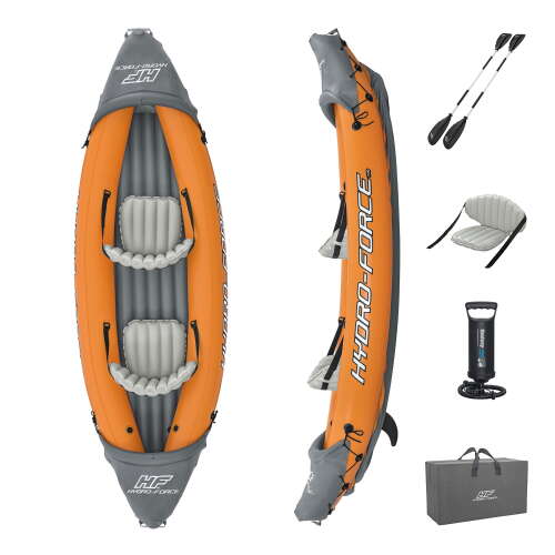 Rent To Own - Hydro-Force 10 Foot by 6 Inch Rapid X2 Inflatable Kayak w/Inflata-Shield