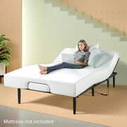 Rent to own Zinus Jared Adjustable Black Metal Bed Base with Remote, Twin XL
