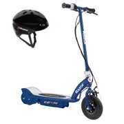 Rent to own Razor E125 Kids Motorized 24V Electric Powered Ride On Scooter with Helmet, Blue