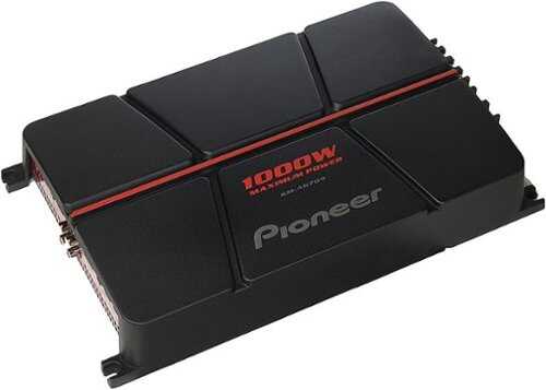 Rent to own Pioneer - 4-Channel - Class B, 1000w Max Power - Bridgeable Amplifier - Black
