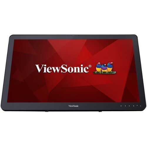 ViewSonic - TD2430 24" LED FHD Touch-Screen Monitor - Black