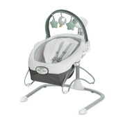 Rent to own Graco Soothe 'n Sway LX Baby Swing with Portable Bouncer,Grey, Infant