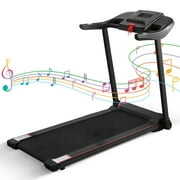 Rent to own Treadmill Folding Bluetooth Treadmill Machine with Voice Control for Home Use