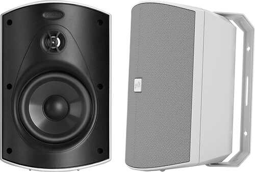 Rent to own Polk Audio - Patio 200 5" 2-Way Indoor/Outdoor Loudspeakers (Pair) - White