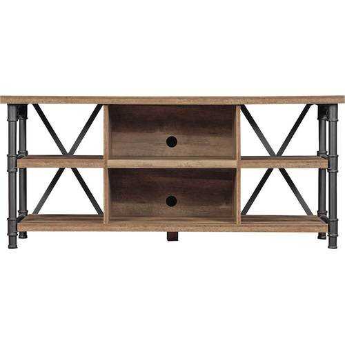 Rent to own Bell'O - Irondale TV Stand for Most Flat-Panel TVs Up to 60" - Autumn Driftwood