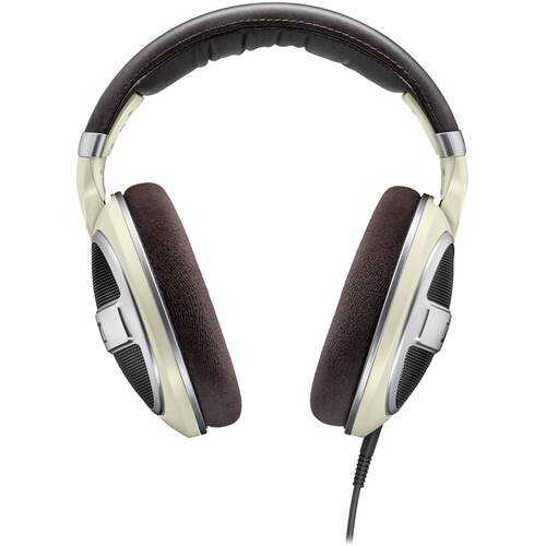Sennheiser - HD 599 Wired Over-the-Ear Headphones HD 5 - Brown/Ivory/Matte Metallic