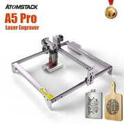 Rent to own ATOMSTACK A5 Pro 4.5-5.5W Laser Engraver CNC Desktop DIY Laser Engraving Cutting Machine 410x400mm ,silver
