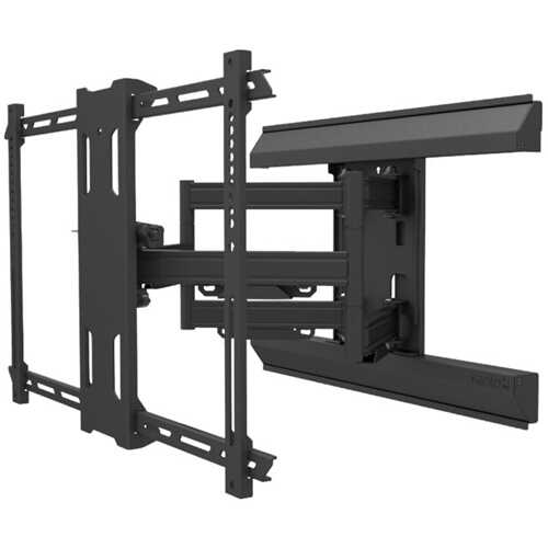 Rent to own Kanto - Full Motion TV Wall Mount for Most 37" - 80" TVs - Extends 22" - Black