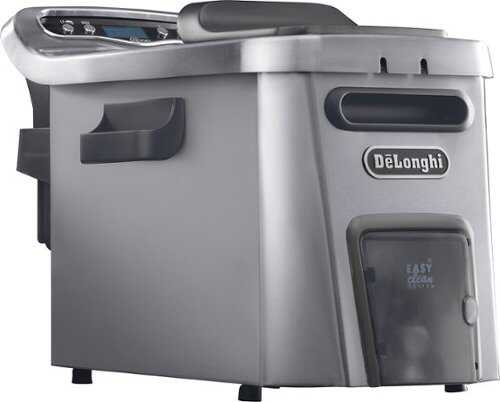 Rent to own De'Longhi - Livenza 4.8-Quart Deep Fryer - Silver