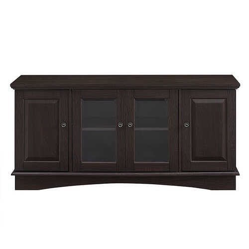 Rent to own Walker Edison - DVD Media Storage TV Stand for Most Flat-Panel TV's up to 55" - Espresso