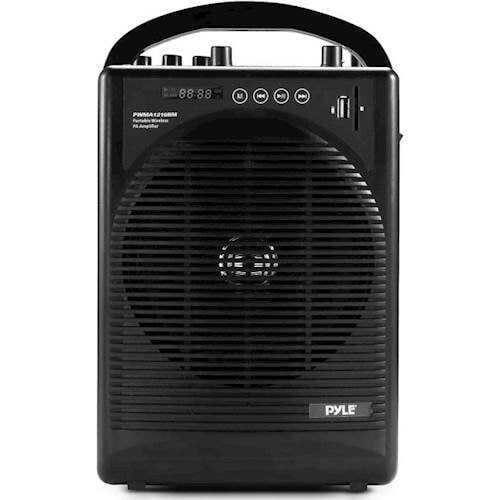 Payment Plans Available - PylePro - 6.5" 60W Portable Bluetooth PA System - Black