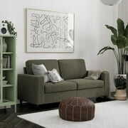 Rent to own DHP Cooper 3 Seat Sofa, Living Room Furniture, Gray Linen