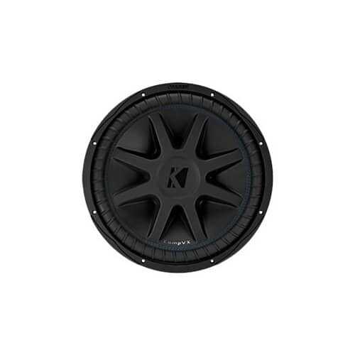 Rent to own KICKER - CompVX 15" Dual-Voice-Coil 8-Ohm Subwoofer - Black