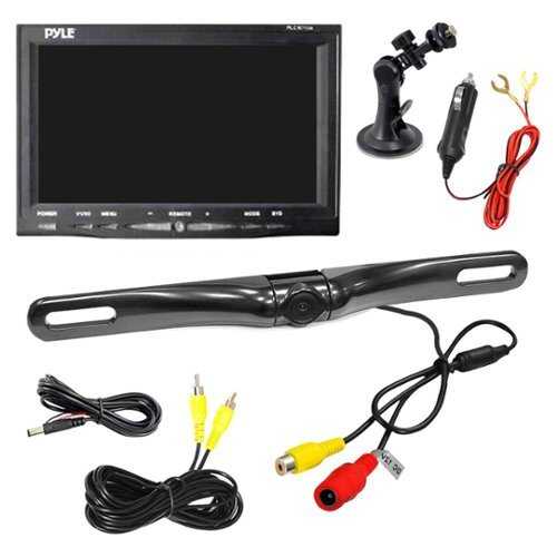 Rent to own PYLE - PLCM7500 Backup Camera & Monitor System - Black