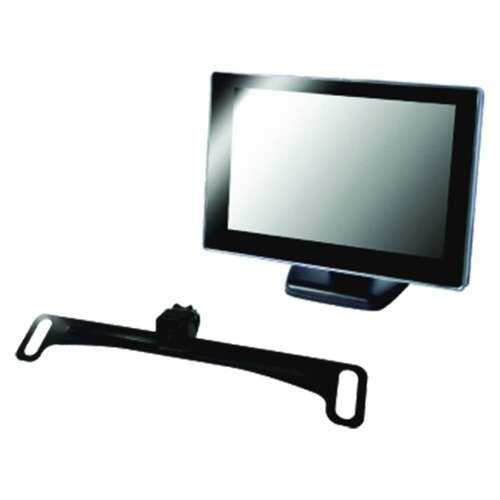 Rent to own BOYO - License Plate Camera with 5" LCD Monitor - Black