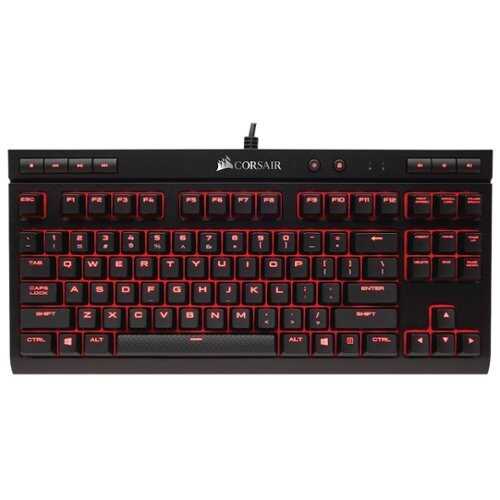 Rent to own CORSAIR - K63 TKL Wired Mechanical Cherry MX Red Linear Switch Gaming Keyboard with 100% Anti-Ghosting & Full Key Rollover - Black
