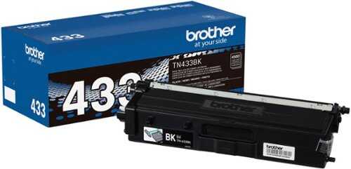 Rent to own Brother - TN433BK High-Yield Toner Cartridge - Black