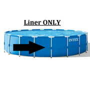 Rent to own Intex 18ft x 48in Metal Frame Swimming Pool LINER ONLY