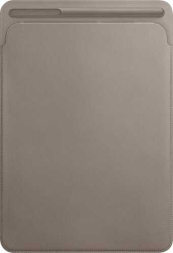 Rent to own Apple - Leather Sleeve for 10.5-inch iPad Pro - Taupe
