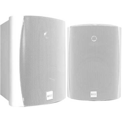 Rent to own KEF - Ventura 5-1/4" Passive 2-Way Outdoor Speakers (Pair) - White