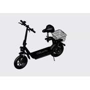Rent to own iMach 350W Electric Scooter with Seat, Black