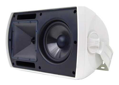 Rent to own Klipsch - 6-1/2" 2-Way Outdoor Loudspeakers (Pair) - White